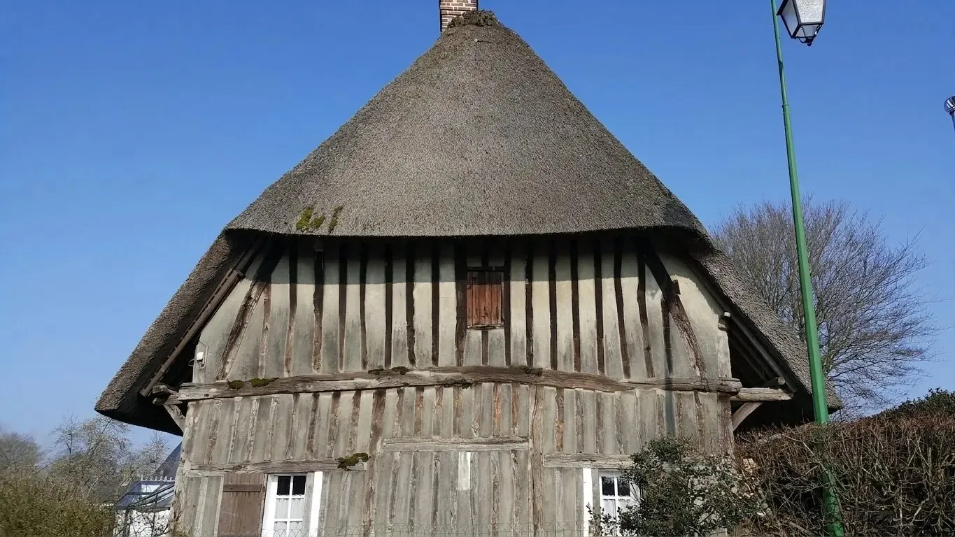 nettoyage façade longère — avant nettoyage